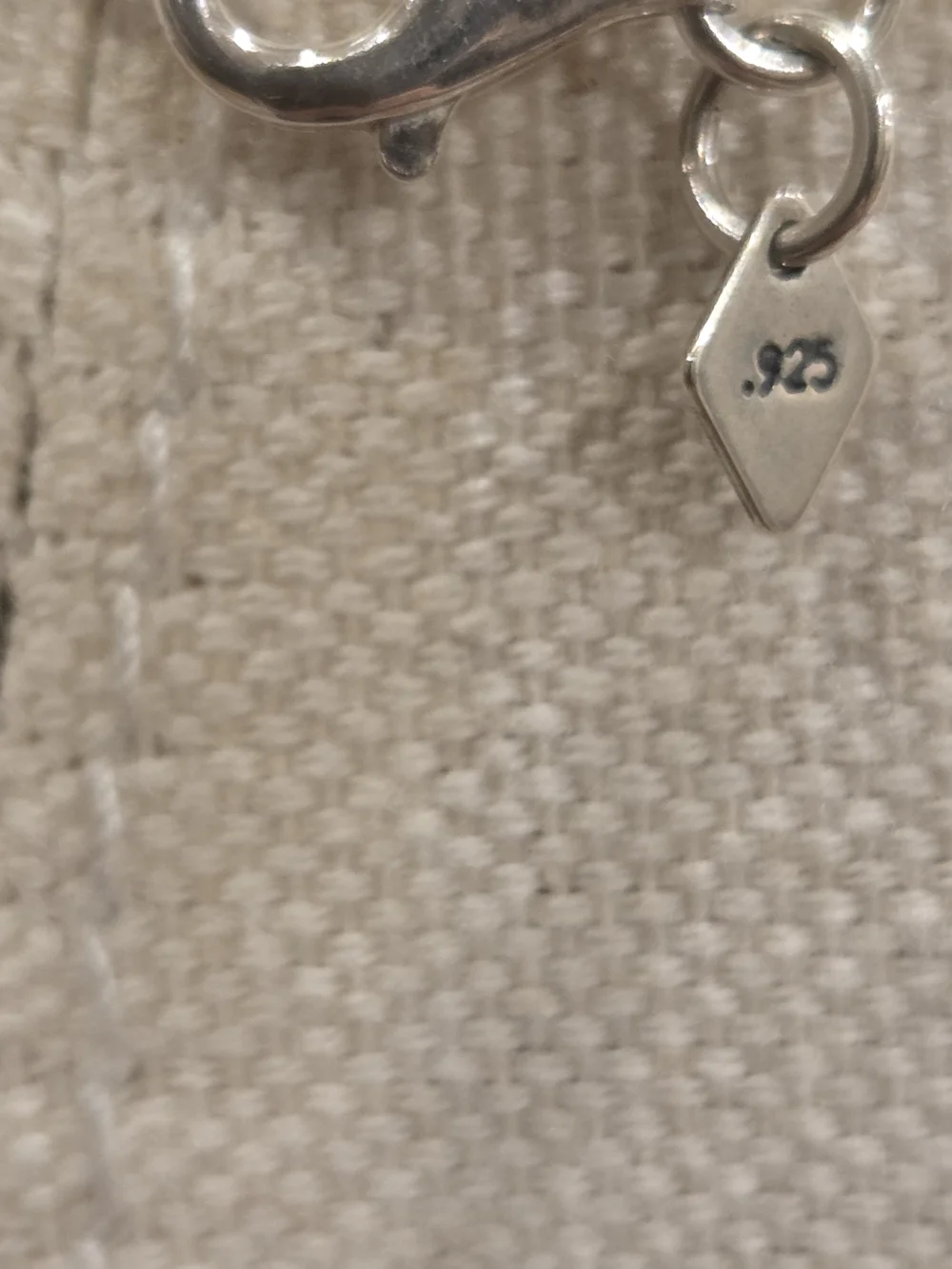 Silpada Silver Hammered Trapezoid Pendant Necklace - 18